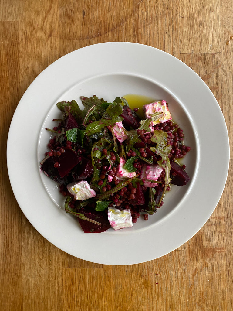 Beetroot, Lentils, Rocket, Feta, etc.