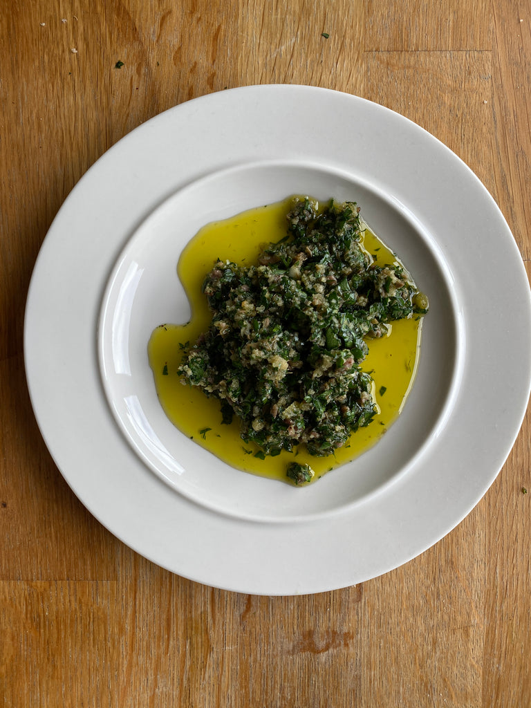 Green Sauce, aka Bagnet Verd